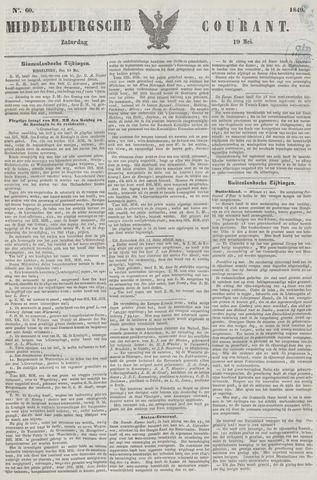 Middelburgsche Courant 1849-05-19