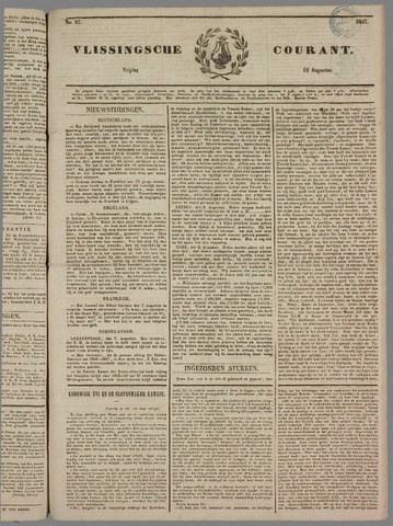 Vlissingse Courant 1847-08-13