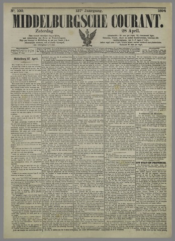 Middelburgsche Courant 1894-04-28