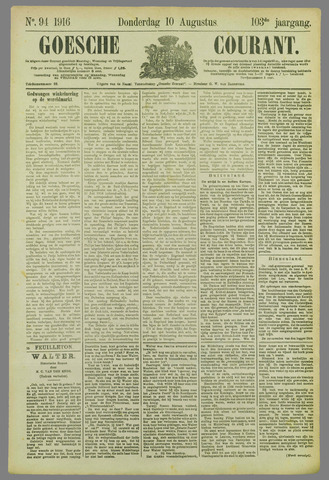 Goessche Courant 1916-08-10