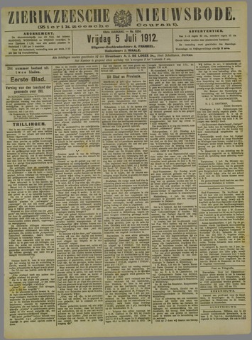 Zierikzeesche Nieuwsbode 1912-07-05