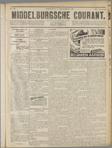 Middelburgsche Courant 1929-12-04