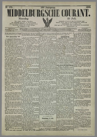 Middelburgsche Courant 1892-07-25