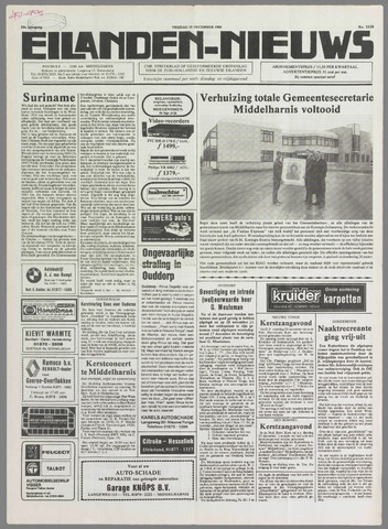 Eilanden-nieuws. Christelijk streekblad op gereformeerde grondslag 1986-12-19