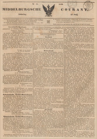 Middelburgsche Courant 1839-06-22