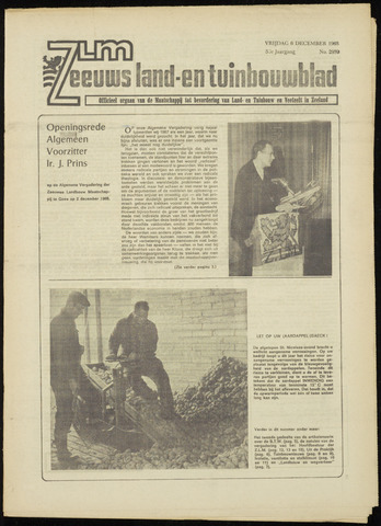 Zeeuwsch landbouwblad ... ZLM land- en tuinbouwblad 1968-12-06