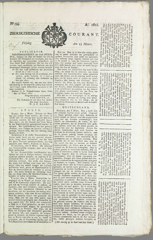 Zierikzeesche Courant 1821-03-23