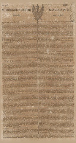 Middelburgsche Courant 1816-07-30