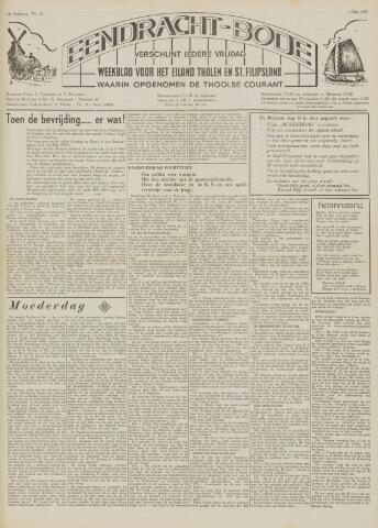 Eendrachtbode /Mededeelingenblad voor het eiland Tholen 1955-05-06