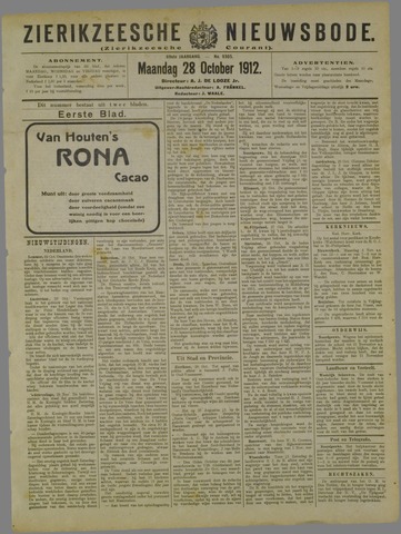 Zierikzeesche Nieuwsbode 1912-10-28