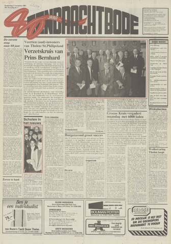 Eendrachtbode /Mededeelingenblad voor het eiland Tholen 1983-11-17