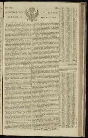 Middelburgsche Courant 1802-10-09