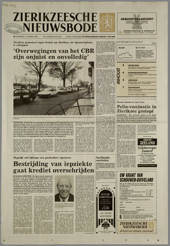 Zierikzeesche Nieuwsbode 1992-10-01
