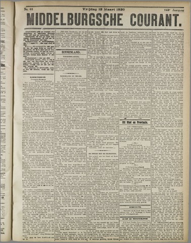 Middelburgsche Courant 1920-03-12