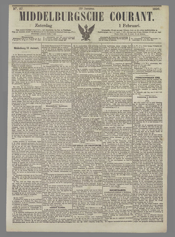 Middelburgsche Courant 1896-02-01