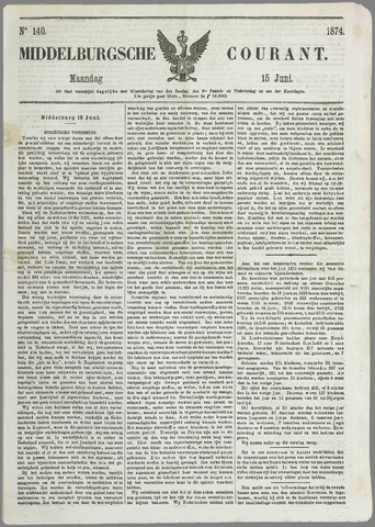 Middelburgsche Courant 1874-06-15