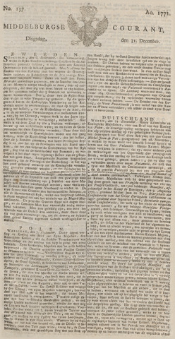 Middelburgsche Courant 1771-12-31