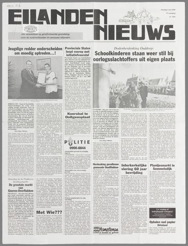 Eilanden-nieuws. Christelijk streekblad op gereformeerde grondslag 2005-05-03