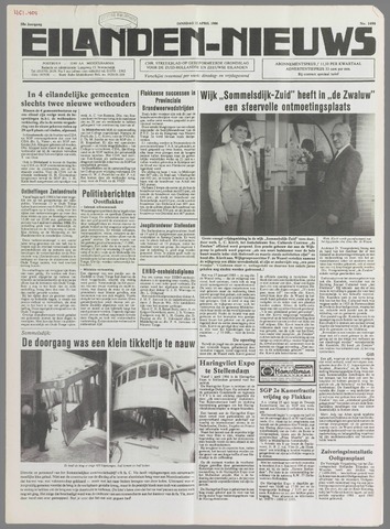 Eilanden-nieuws. Christelijk streekblad op gereformeerde grondslag 1986-04-22