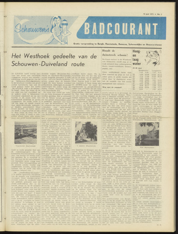 Schouwen's Badcourant 1970-06-19