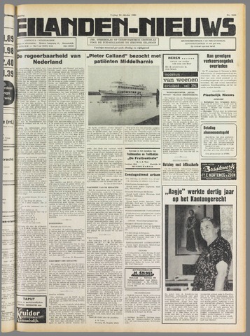 Tentakel regenval berouw hebben Eilanden-nieuws. Christelijk streekblad op gereformeerde grondslag | 10  oktober 1969 | pagina 1 - Krantenbank Zeeland