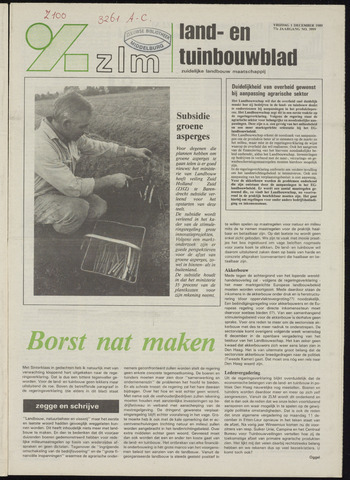 Zeeuwsch landbouwblad ... ZLM land- en tuinbouwblad 1989-12-01