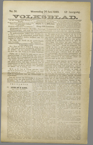 Volksblad 1889-06-26