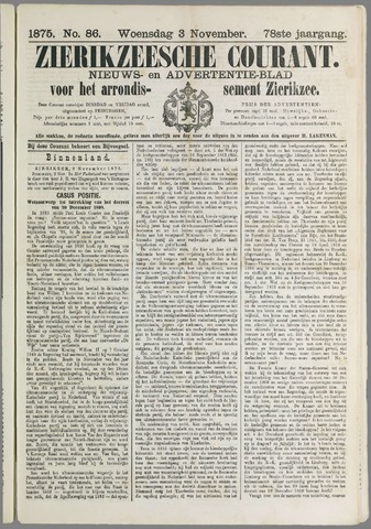 Zierikzeesche Courant 1875-11-03