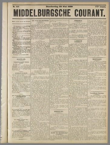 Middelburgsche Courant 1929-05-23
