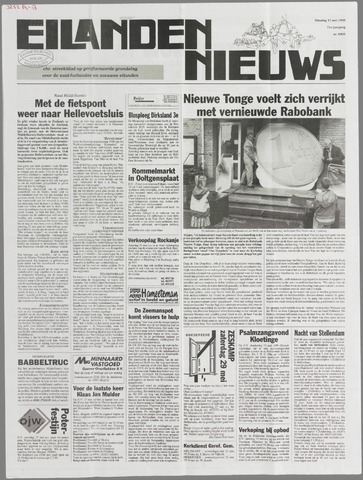 Eilanden-nieuws. Christelijk streekblad op gereformeerde grondslag 1999-05-11