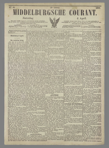 Middelburgsche Courant 1896-04-04