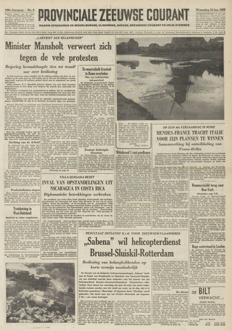 Provinciale Zeeuwse Courant 1955-01-12