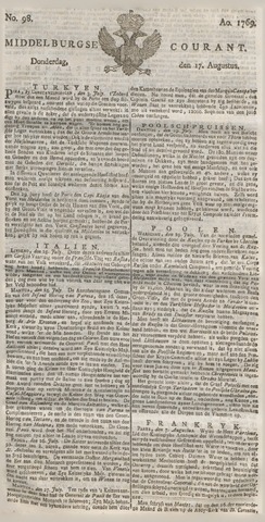 Middelburgsche Courant 1769-08-17