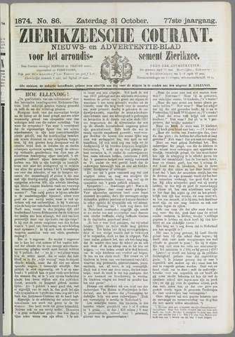 Zierikzeesche Courant 1874-10-31