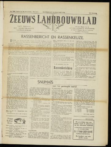 Zeeuwsch landbouwblad ... ZLM land- en tuinbouwblad 1956-01-14