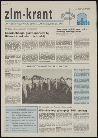 Zeeuwsch landbouwblad ... ZLM land- en tuinbouwblad 1992-05-22
