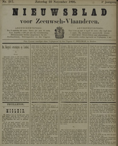 Nieuwsblad voor Zeeuwsch-Vlaanderen 1895-11-23