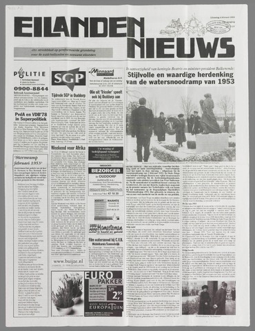 Eilanden-nieuws. Christelijk streekblad op gereformeerde grondslag 2003-02-04