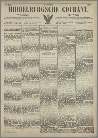 Middelburgsche Courant 1896-04-29