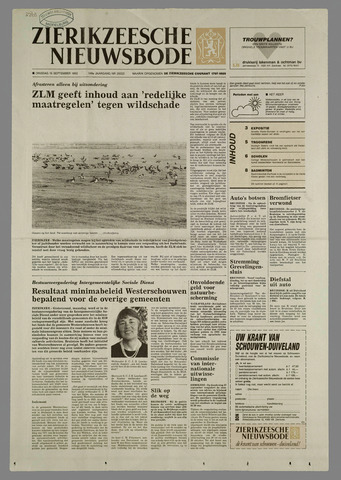 Zierikzeesche Nieuwsbode 1992-09-15
