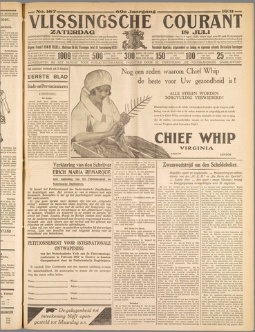 Vlissingse Courant 1931-07-18