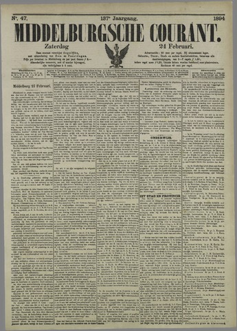 Middelburgsche Courant 1894-02-24