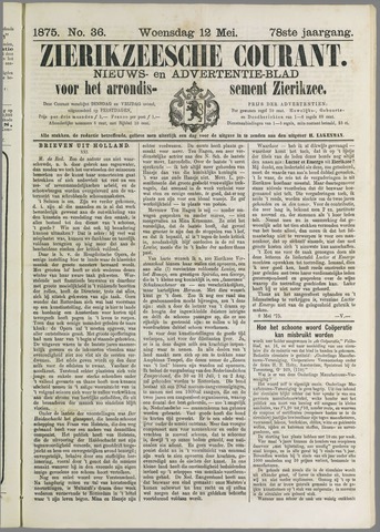 Zierikzeesche Courant 1875-05-12