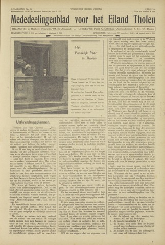 Eendrachtbode (1945-heden)/Mededeelingenblad voor het eiland Tholen (1944/45) 1946-07-05