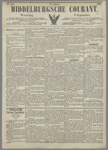 Middelburgsche Courant 1896-09-09