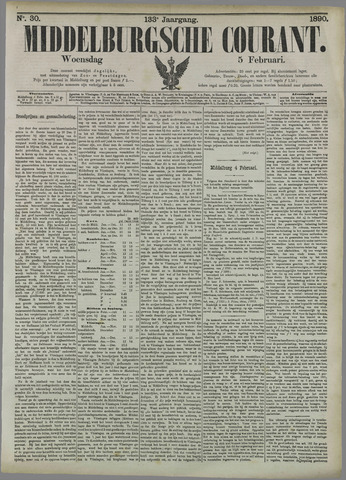 Middelburgsche Courant 1890-02-05