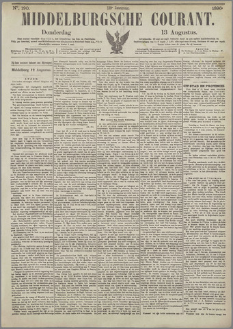 Middelburgsche Courant 1896-08-13
