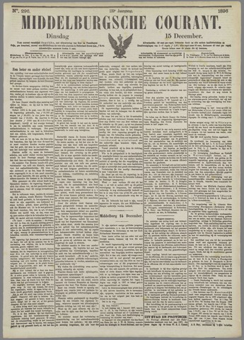Middelburgsche Courant 1896-12-15