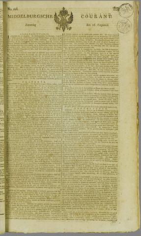Middelburgsche Courant 1815-08-26