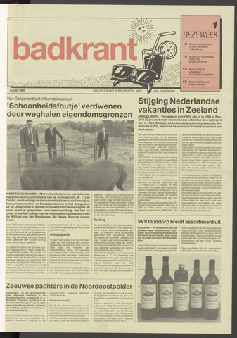Schouwen's Badcourant 1995-06-01